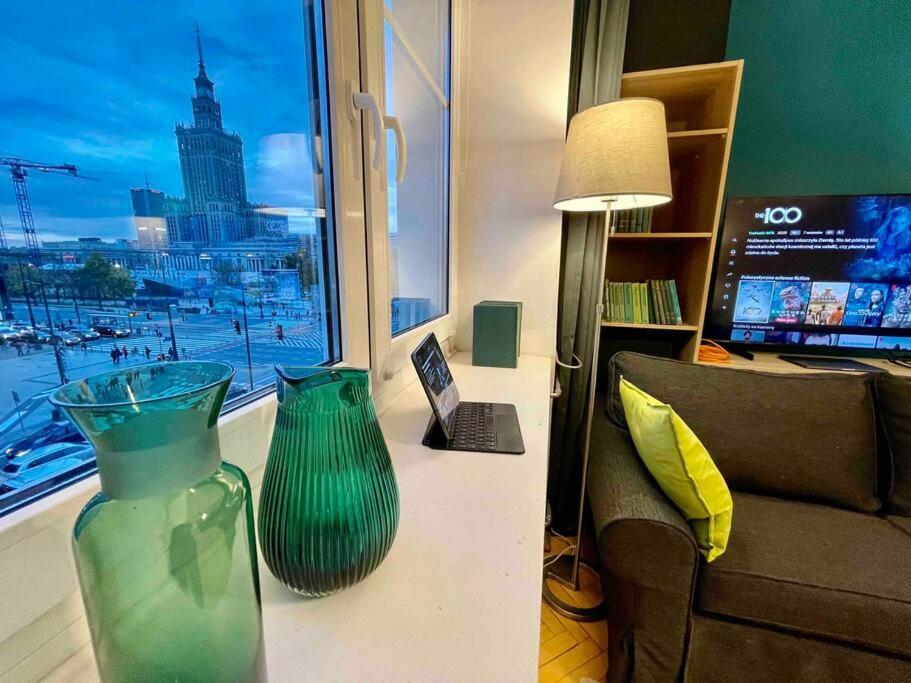 Super Square Metro X2 Fast Wifi 55'Tv Netflix Hbo Appletv+ Amazontv Leilighet Warszawa Eksteriør bilde