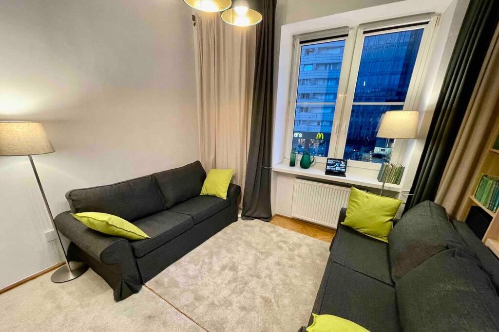 Super Square Metro X2 Fast Wifi 55'Tv Netflix Hbo Appletv+ Amazontv Leilighet Warszawa Eksteriør bilde
