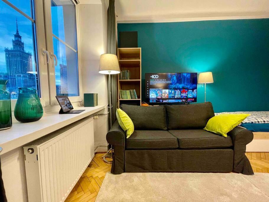 Super Square Metro X2 Fast Wifi 55'Tv Netflix Hbo Appletv+ Amazontv Leilighet Warszawa Eksteriør bilde